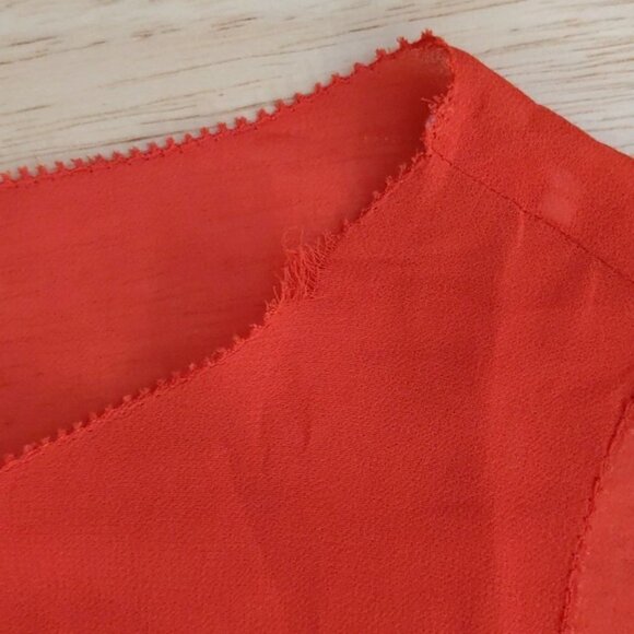 Rachel Roy Burnt Orange Tank Top Blouse Shirt - Picture 3 of 5